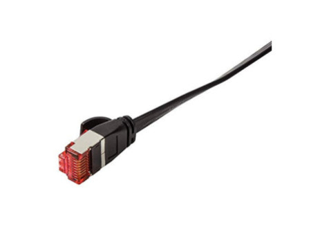 LogiLink Câble patch plat U/FTP, Cat.6A, 2,0 m, noir