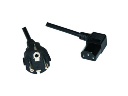 LogiLink Câble de courant contact de securité, 2,0 m