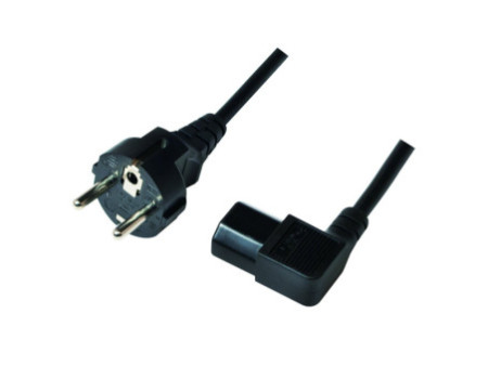 LogiLink Câble de courant contact de securité, 2,0 m