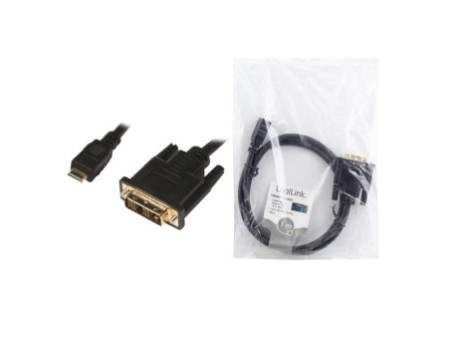LogiLink Câble de connexion mini HDMI, mini HDMI - DVI-D