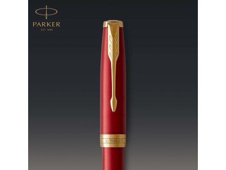 PARKER Stylo roller SONNET Rouge Intense G.T.