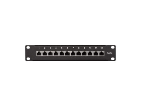 Logilink Panneau de brassage 10' cat. 6, blindé, 12 ports