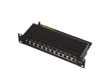 Logilink Panneau de brassage 10' cat. 6, blindé, 12 ports