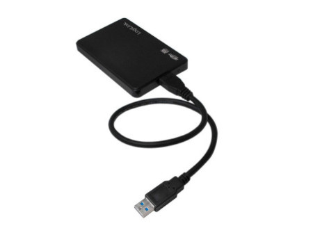 LogiLink Boîtier pour disque dur SATA 2,5', USB 3.0, noir