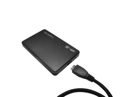 LogiLink Boîtier pour disque dur SATA 2,5', USB 3.0, noir