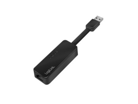 LogiLink Adaptateur USB 3.0 vers Gigabit Ethernet, noir