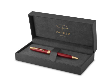 PARKER Stylo à bille SONNET Rouge Intense G.T.