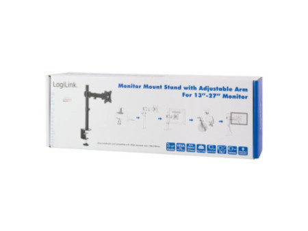 LogiLink Bras support pour écran, noir