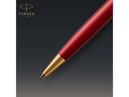 PARKER Stylo à bille SONNET Rouge Intense G.T.