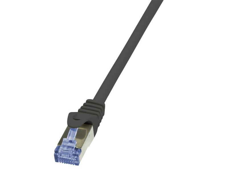 LogiLink Câble Patch, Cat. 6A, S/FTP, 20,0 m, noir