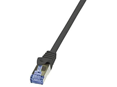 LogiLink Câble patch, Cat. 6A, S/FTP, 30,0 m, noir