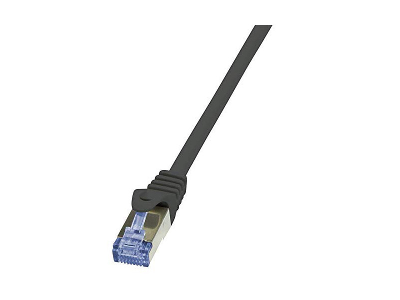 LogiLink Câble Patch, Cat. 6A, S/FTP, 50,0 m, noir