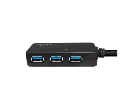 Logilink Câble de rallonge actif 3,0 avec USB Hub, 10 m
