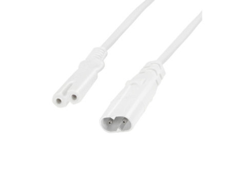 LogiLink Câble de rallonge à 3 broches, C8 - C7, 2,0 m
