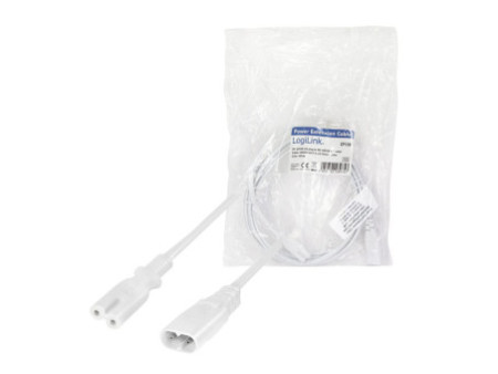 LogiLink Câble de rallonge à 3 broches, C8 - C7, 2,0 m