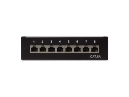 LogiLink panneau de brassage Patch Panel cat. 6A, 8-Ports,