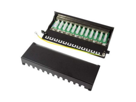 LogiLink panneau de brassage Patch Panel cat. 6A, 12-Ports,