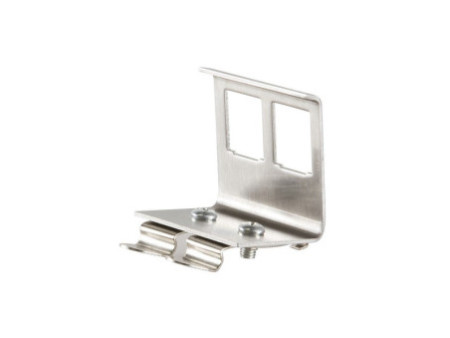 LogiLink Adaptateur rail DIN pour 2 modules Keystone, métal
