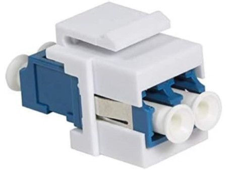 LogiLink Fiche femelle à fibres optiques, 2x LC-Duplex