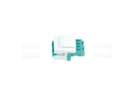 LogiLink Fiche femelle à fibres optiques, 2x LC-Duplex