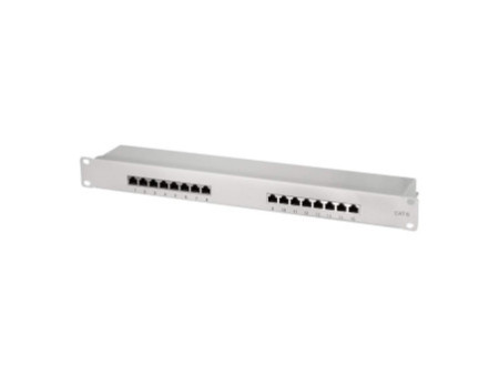 LogiLink panneau de brassage 19'cat.6 Econline, 16 ports,