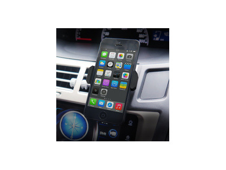 LogiLink Chargeur USB allume-cigare + support de smartphones