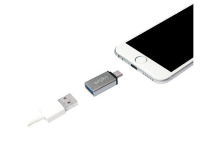 LogiLink kit d'adaptateur USB-C, 2 pièces, argent