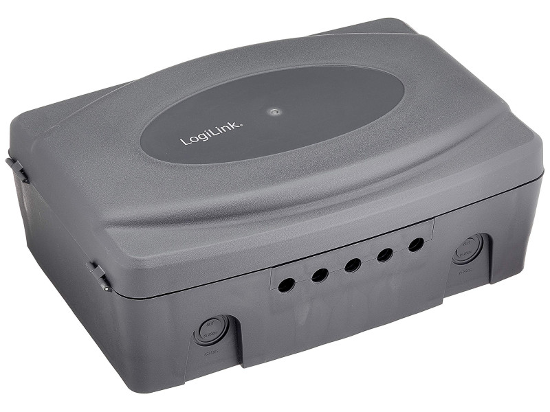 LogiLink Boîtier pour bloc électrique multiprise, gris