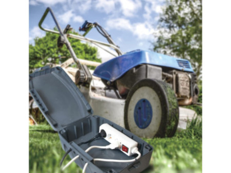 LogiLink Boîtier pour bloc électrique multiprise, gris
