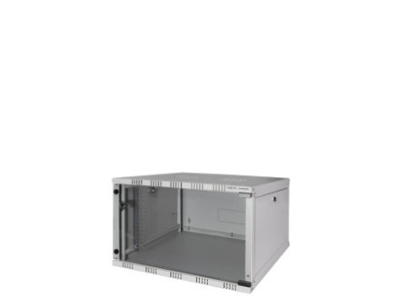 LogiLink Coffret mural 19', démonté, 6 U, gris clair
