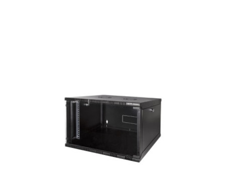 LogiLink Coffret mural 19', démonté, 6 U, noir