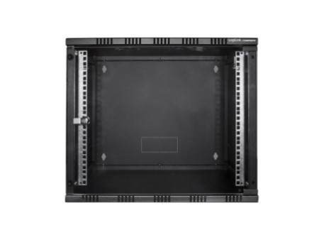 LogiLink Coffret mural 19', démonté, 6 U, noir