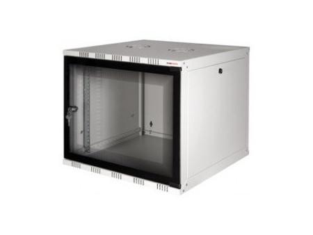 LogiLink Coffret mural 19', démonté, 6 U, gris clair