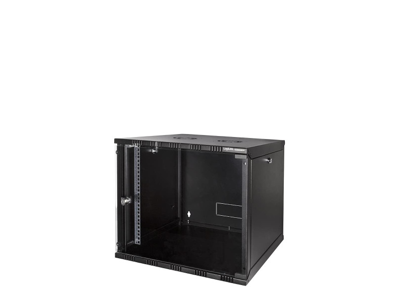 LogiLink Coffret mural 19', démonté, 9 U, noir