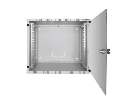 LogiLink Coffret mural 19', démonté, 15 U, gris clair