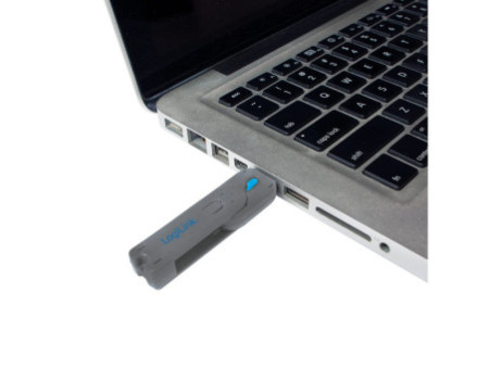 LogiLink Verrou de sécurité USB, 1 clé / 4 verrous