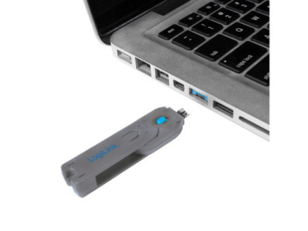 LogiLink Verrou de sécurité USB, 1 clé / 4 verrous