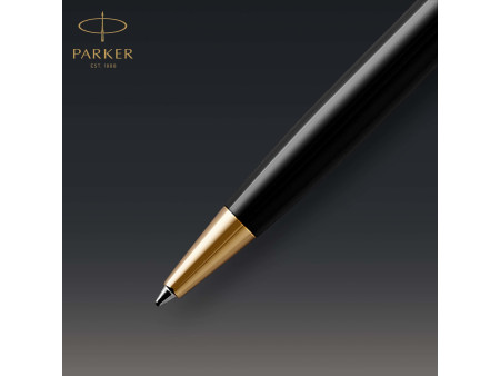 PARKER Stylo à bille SONNET Laque Noire G.T.