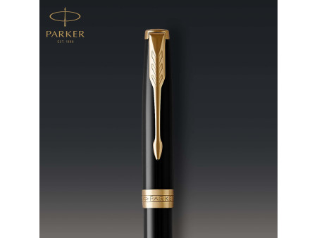 PARKER Stylo à bille SONNET Laque Noire G.T.