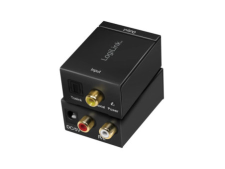 LogiLink Convertisseur audio, numérique vers analogique,