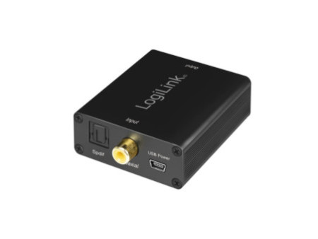 LogiLink Convertisseur audio, numérique vers analogique,