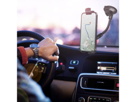 LogiLink Support de smartphone pour auto, au pare-brise