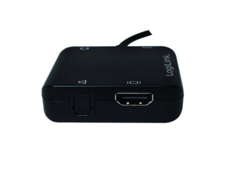 LogiLink Extracteur convertisseur audio 4K x 2K HDMI, noir