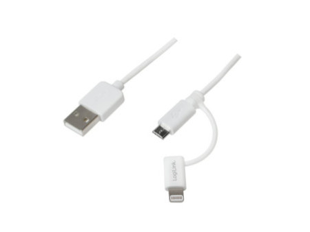 LogiLink Câble de synchronisation & de charge, 1,0 m