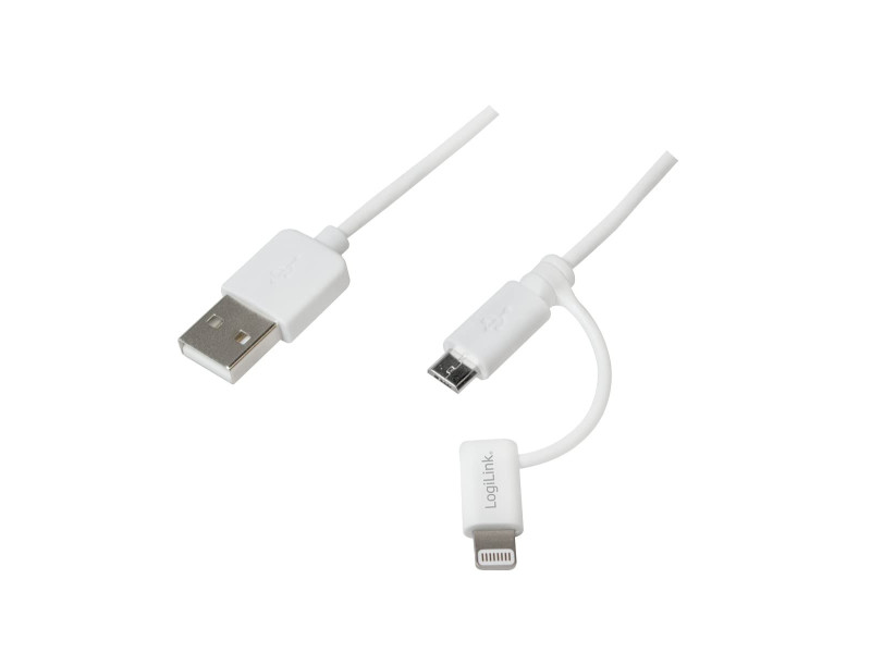 LogiLink Câble de synchronisation & de charge, 1,0 m