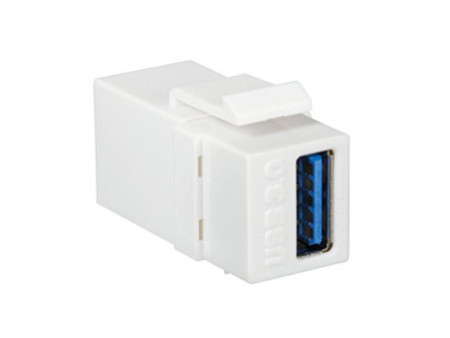 LogiLink Module Keystone USB 3.0, blanc