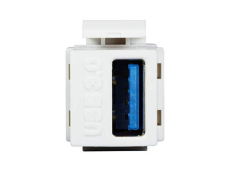 LogiLink Module Keystone USB 3.0, blanc