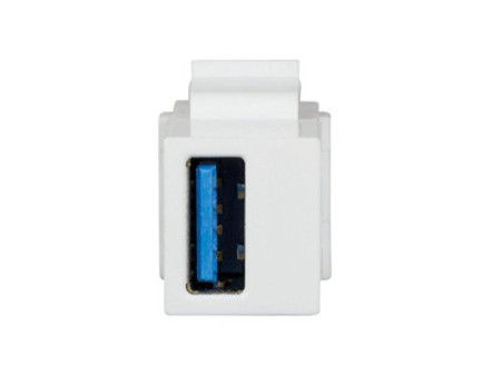 LogiLink Module Keystone USB 3.0, blanc