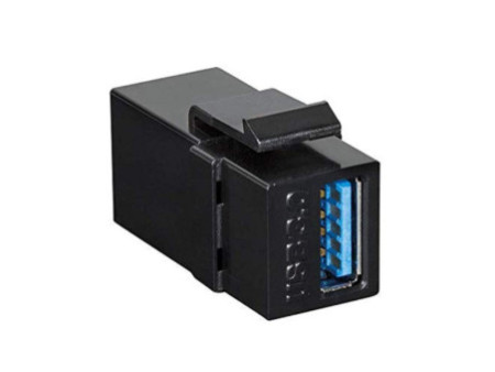 LogiLink Module Keystone USB 3.0, noir