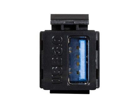 LogiLink Module Keystone USB 3.0, noir